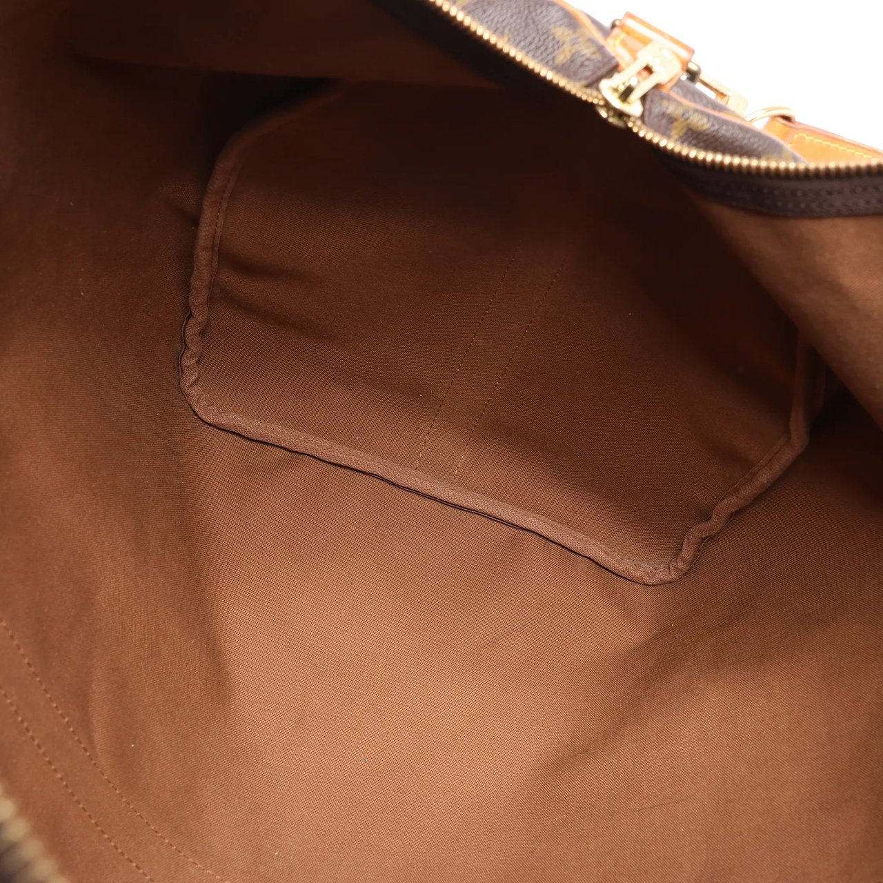 Louis Vuitton Louis Vuitton Monogram Canvas Keepall Bandoulière 60 Travel Bag M41412 Bruin