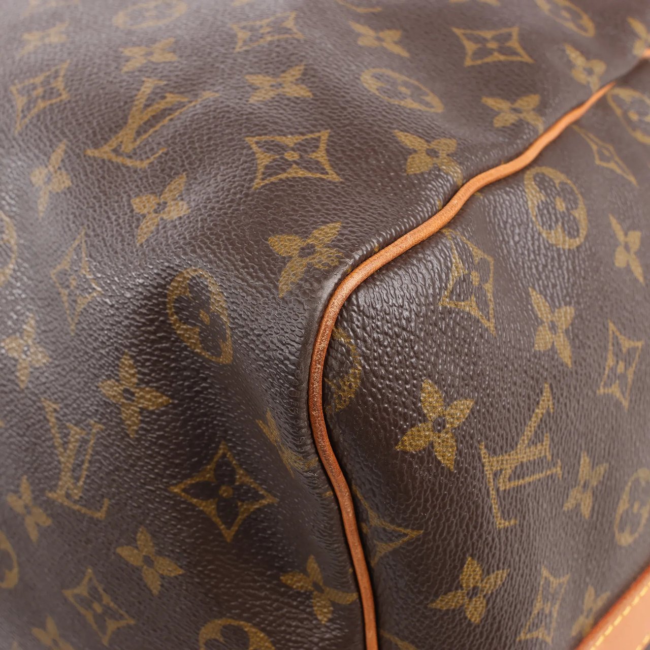 Louis Vuitton Louis Vuitton Monogram Canvas Keepall Bandoulière 60 Travel Bag M41412 Bruin