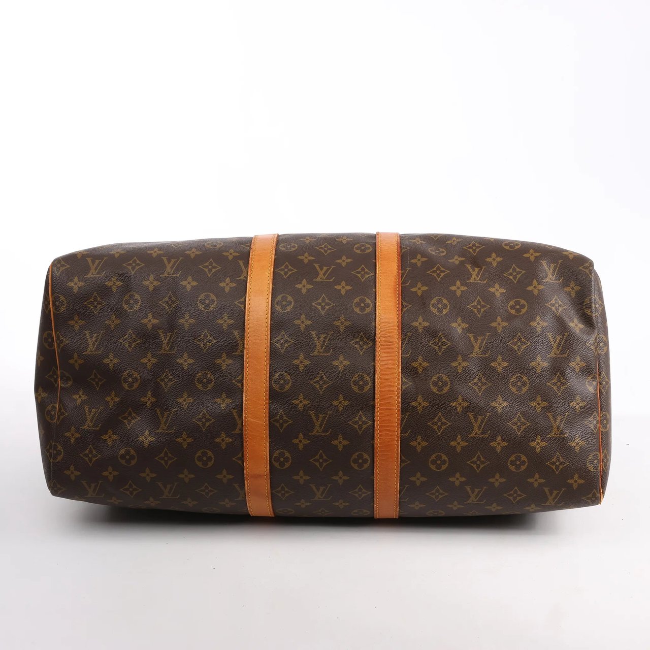 Louis Vuitton Louis Vuitton Monogram Canvas Keepall 55 Travel Bag M41424 Bruin