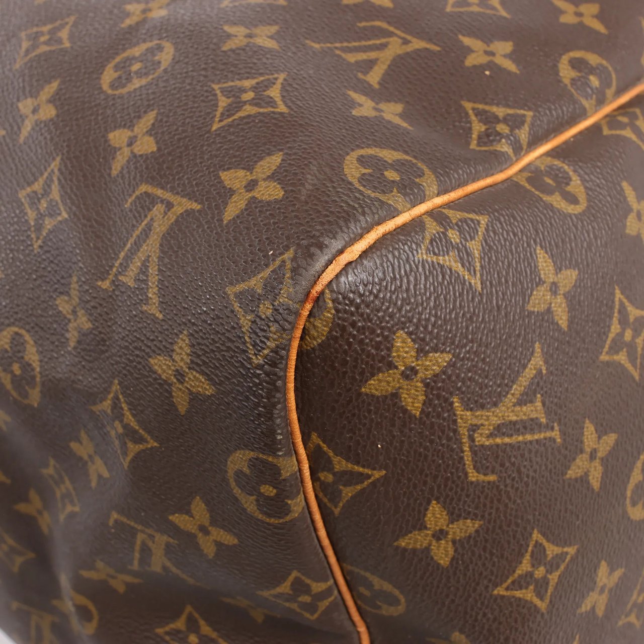 Louis Vuitton Louis Vuitton Monogram Canvas Keepall 55 Travel Bag M41424 Bruin