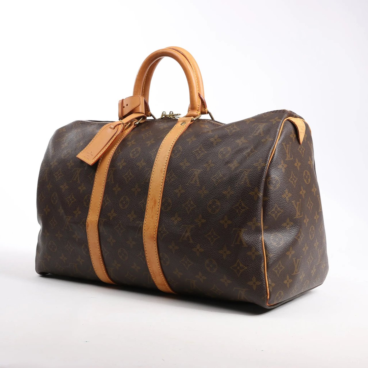 Louis Vuitton Louis Vuitton Monogram Canvas Keepall 45 Travel Bag M41428 Bruin