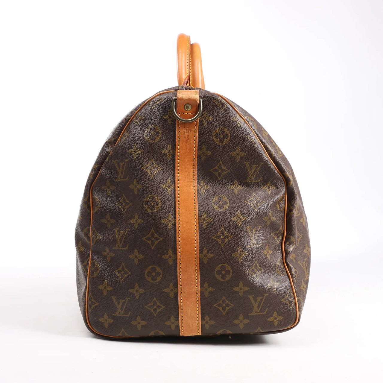 Louis Vuitton Louis Vuitton Monogram Canvas Keepall Bandoulière 55 Travel Bag M41414 Bruin