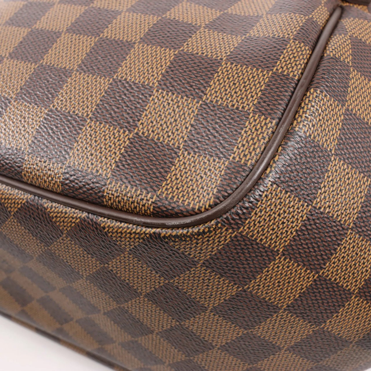 Louis Vuitton Louis Vuitton Damier Ebene Belem MM Shoulder Bag N51174 Bruin