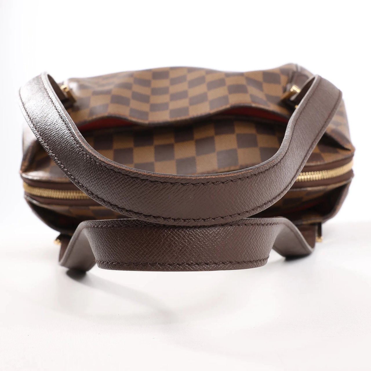 Louis Vuitton Louis Vuitton Damier Ebene Belem MM Shoulder Bag N51174 Bruin