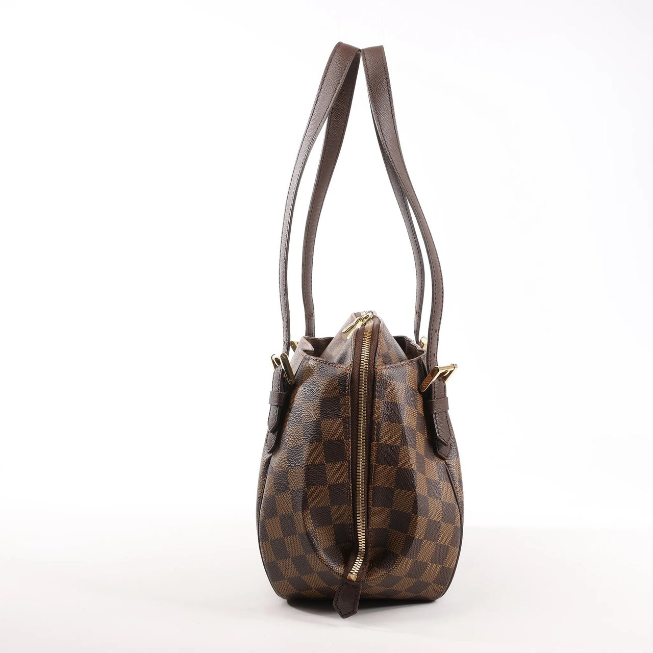 Louis Vuitton Louis Vuitton Damier Ebene Belem MM Shoulder Bag N51174 Bruin