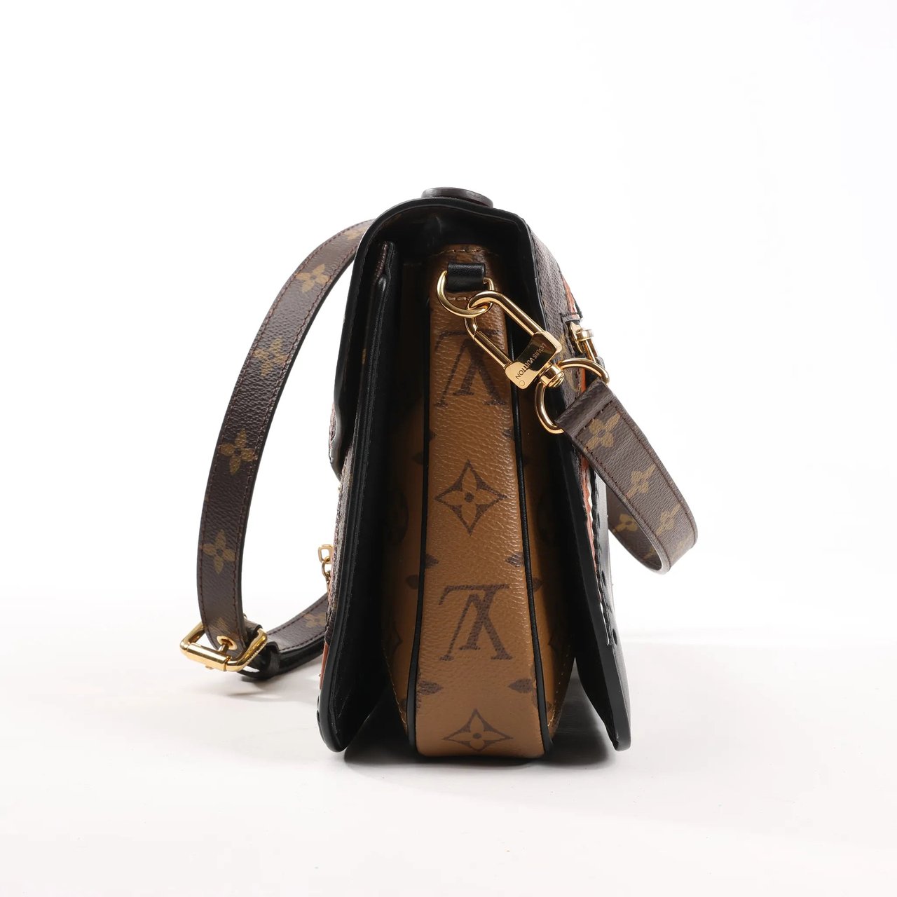 Louis Vuitton Louis Vuitton Monogram Reverse Pochette Metis MM 2Way Handbag M43488 Bruin