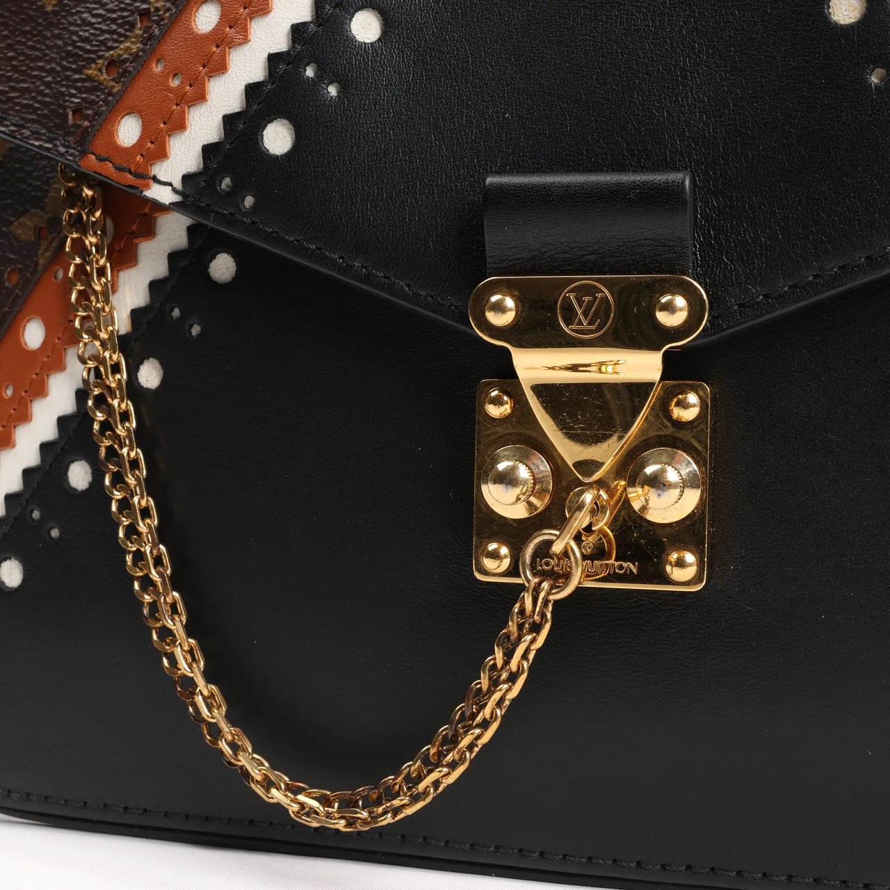 Louis Vuitton Louis Vuitton Monogram Reverse Pochette Metis MM 2Way Handbag M43488 Bruin