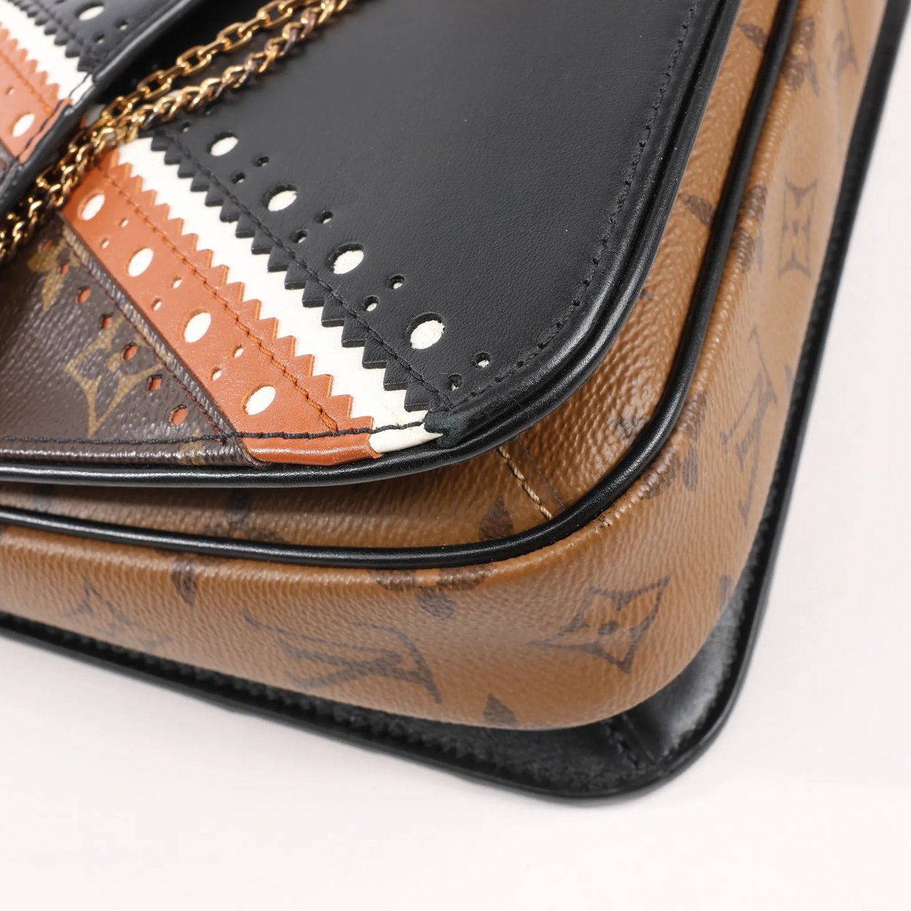 Louis Vuitton Louis Vuitton Monogram Reverse Pochette Metis MM 2Way Handbag M43488 Bruin