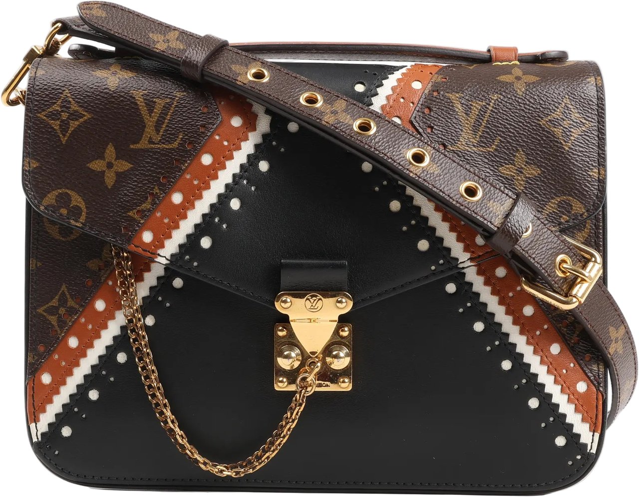 Louis Vuitton Louis Vuitton Monogram Reverse Pochette Metis MM 2Way Handbag M43488 Bruin