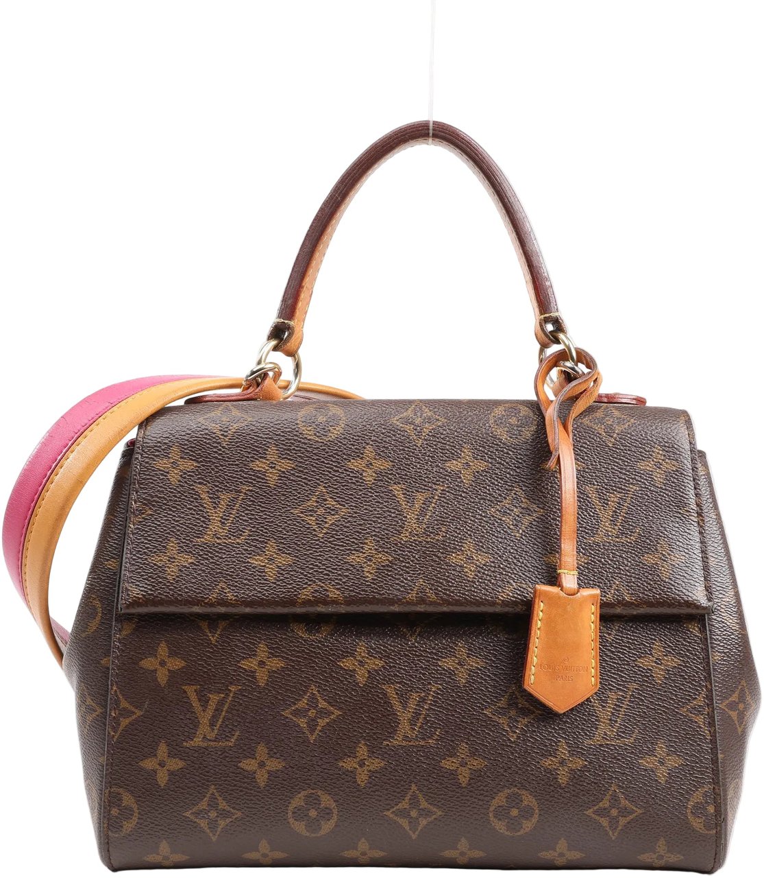 Louis Vuitton Louis Vuitton Monogram Canvas Cluny BB 2Way Handbag M42738 Bruin