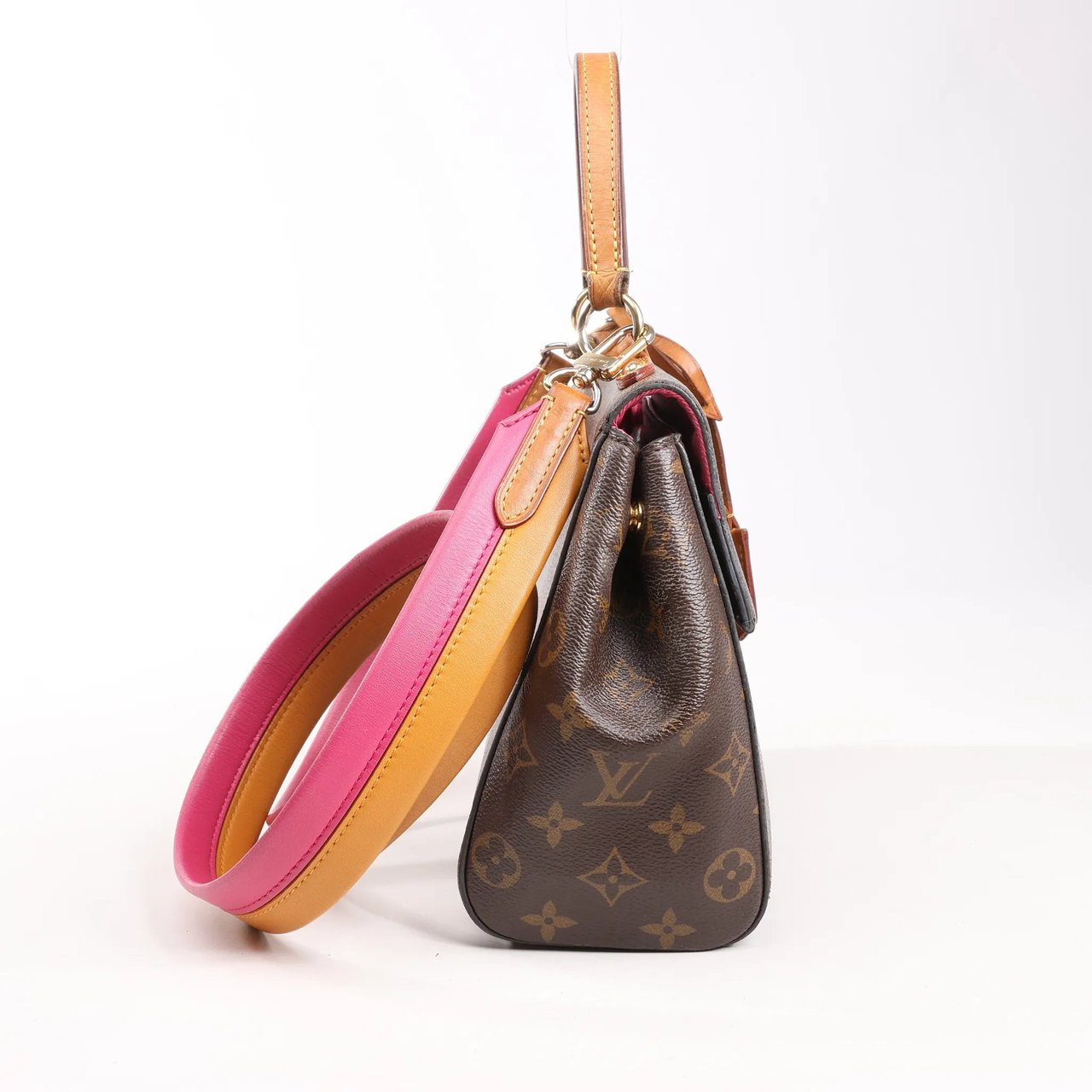 Louis Vuitton Louis Vuitton Monogram Canvas Cluny BB 2Way Handbag M42738 Bruin