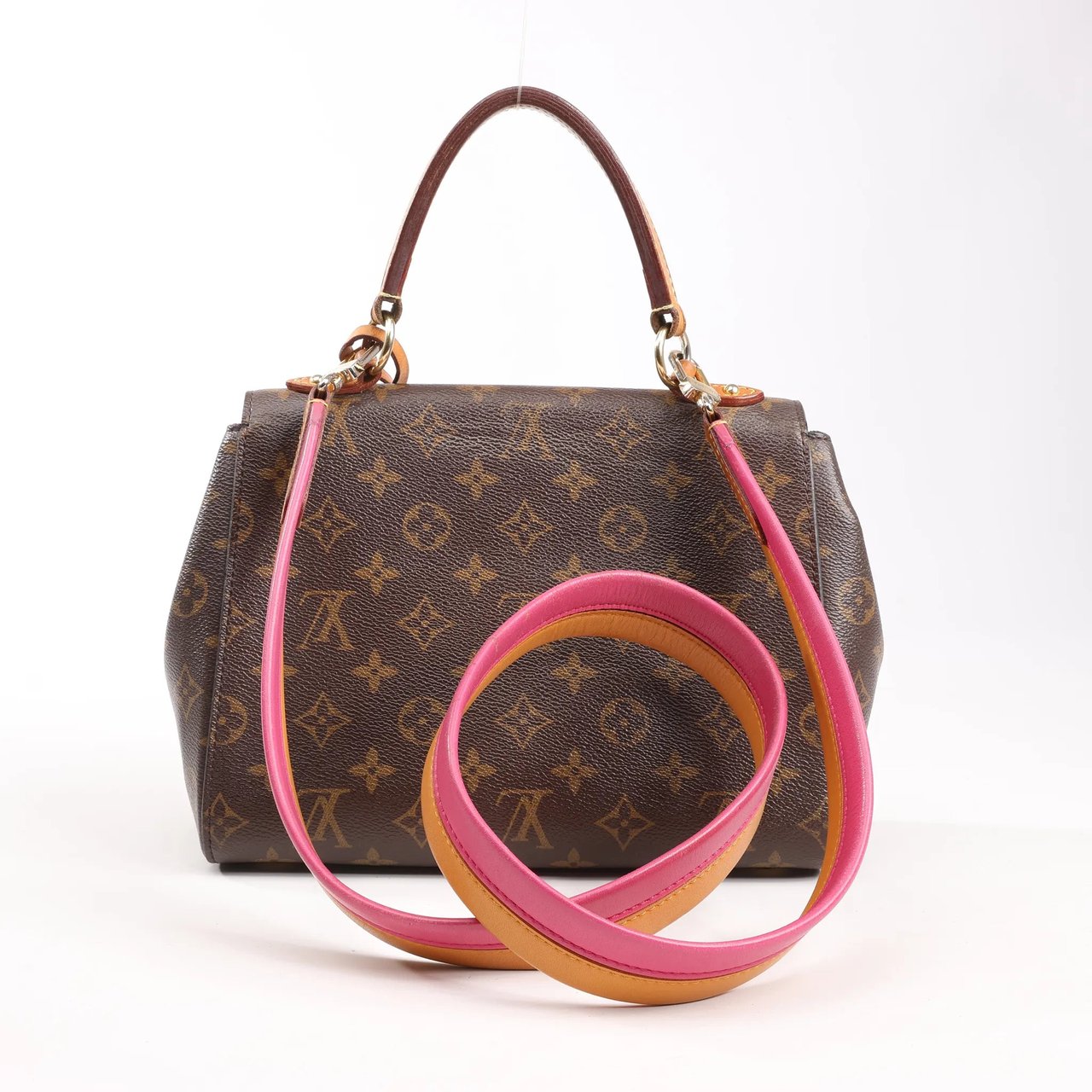 Louis Vuitton Louis Vuitton Monogram Canvas Cluny BB 2Way Handbag M42738 Bruin