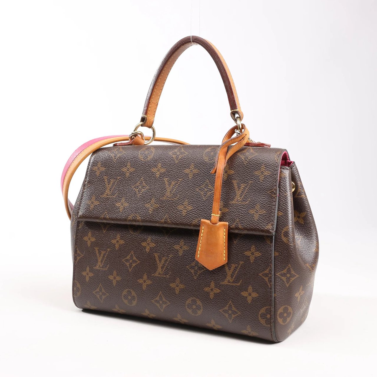 Louis Vuitton Louis Vuitton Monogram Canvas Cluny BB 2Way Handbag M42738 Bruin