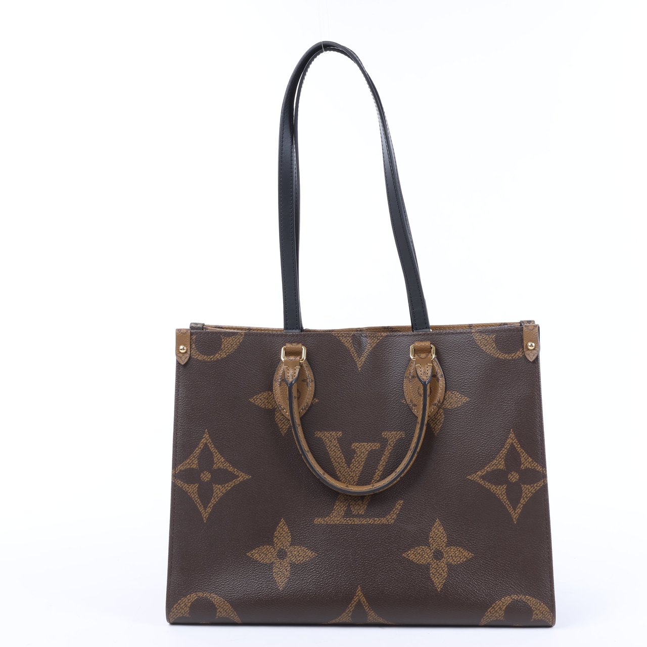 Louis Vuitton Louis Vuitton Giant Monogram Reverse On the Go MM in Brown M45321 Bruin