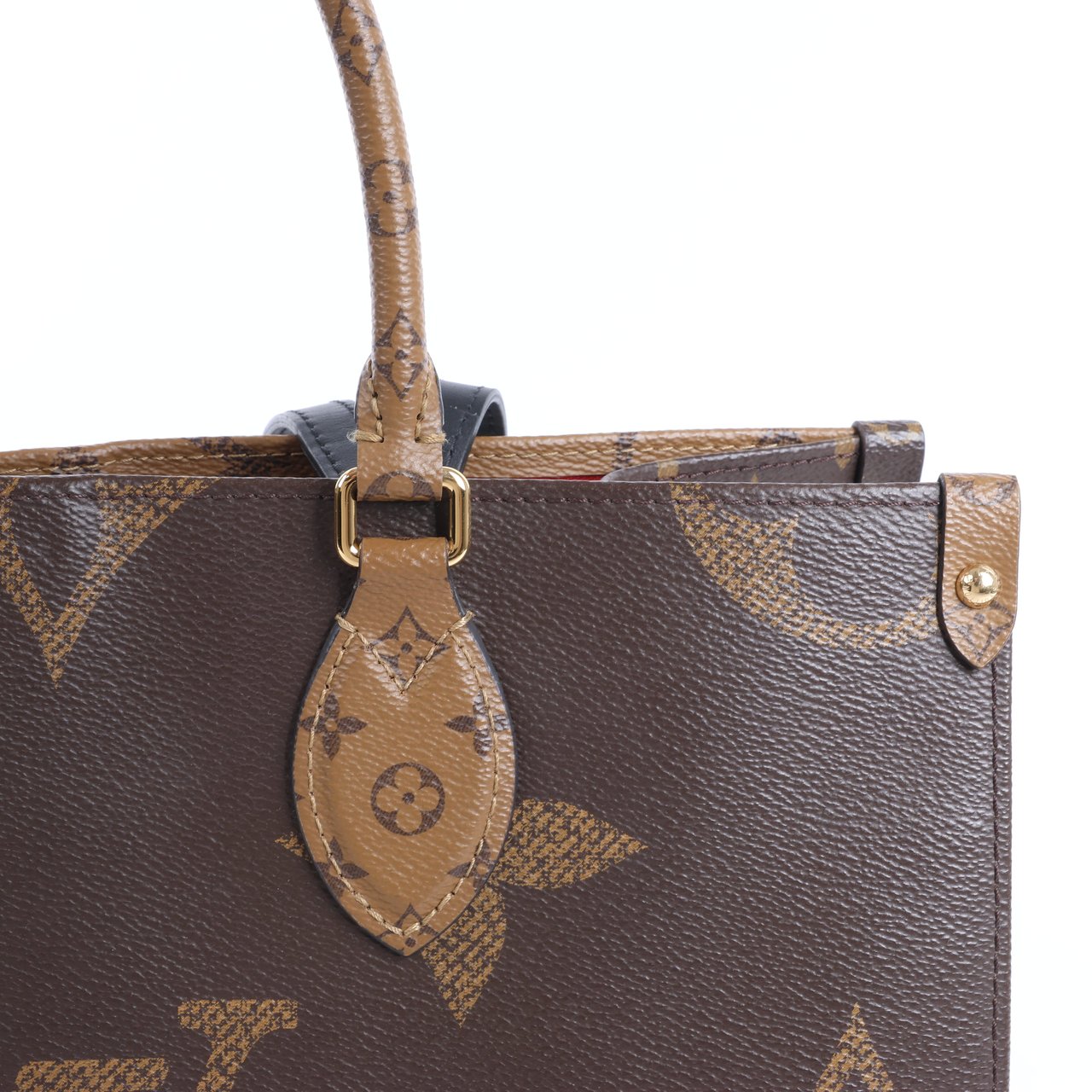 Louis Vuitton Louis Vuitton Giant Monogram Reverse On the Go MM in Brown M45321 Bruin