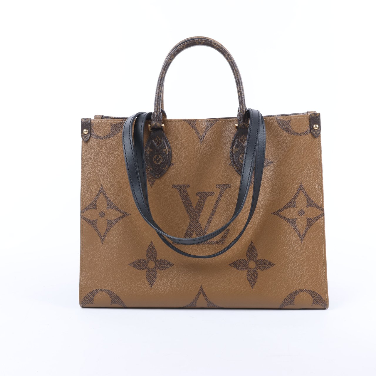 Louis Vuitton Louis Vuitton Giant Monogram Reverse On the Go MM in Brown M45321 Bruin