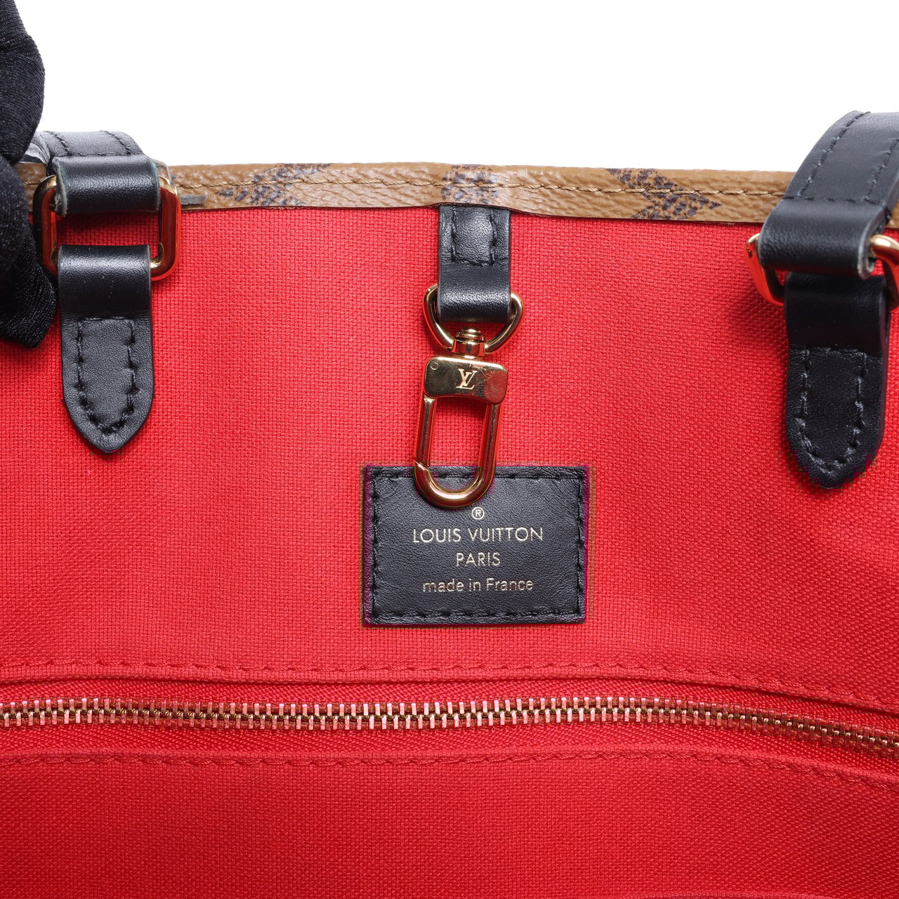 Louis Vuitton Louis Vuitton Giant Monogram Reverse On the Go MM in Brown M45321 Bruin