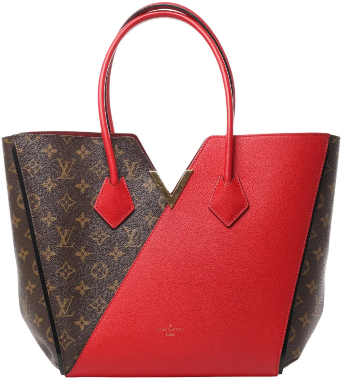 Louis Vuitton Louis Vuitton Damier Monogram Kimono MM Handbag in Red M40459 Divers