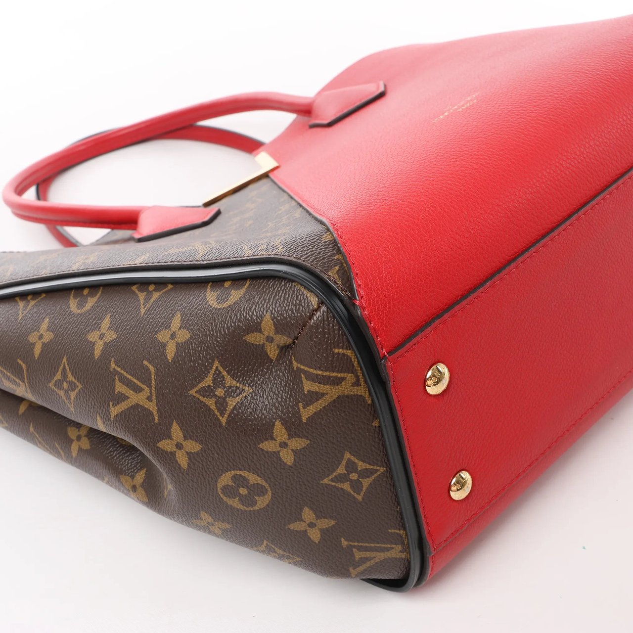 Louis Vuitton Louis Vuitton Damier Monogram Kimono MM Handbag in Red M40459 Divers