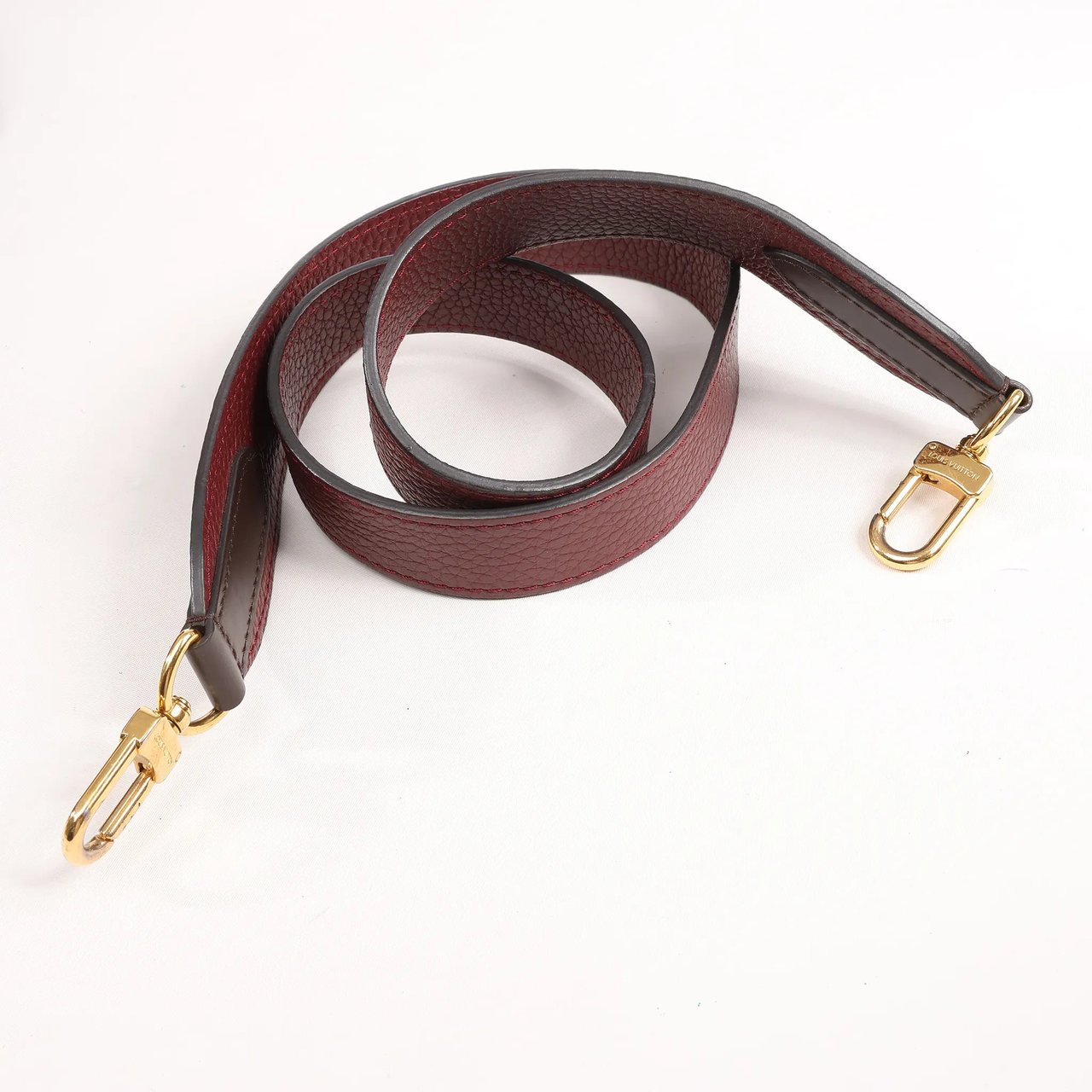 Louis Vuitton Louis Vuitton Jersey Damier x Leather 2Way Shoulder Bag in Brown x Burgundy N44021 Divers