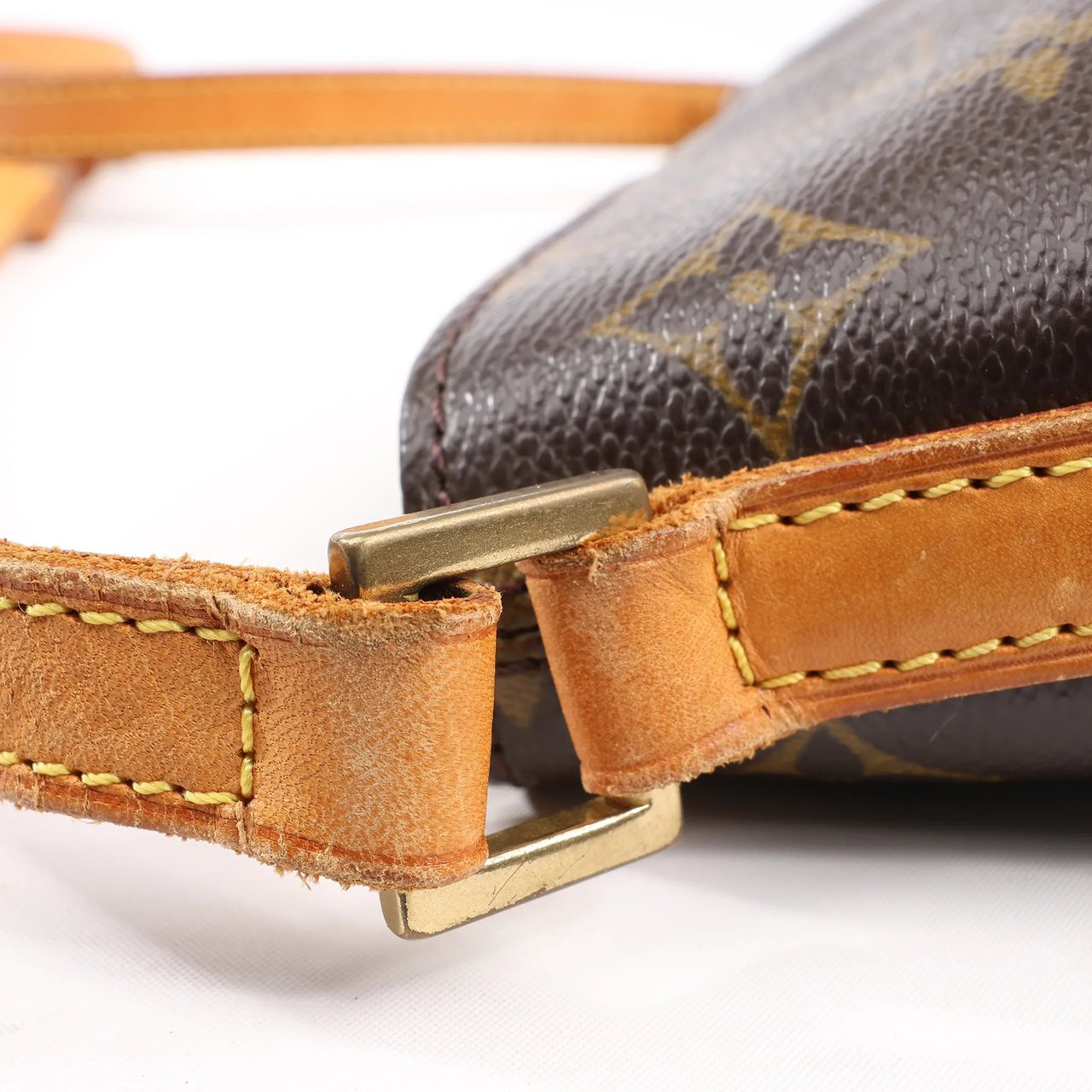 Louis Vuitton Louis Vuitton Monogram Canvas Trotteur Shoulder Bag in Brown M51240 Bruin