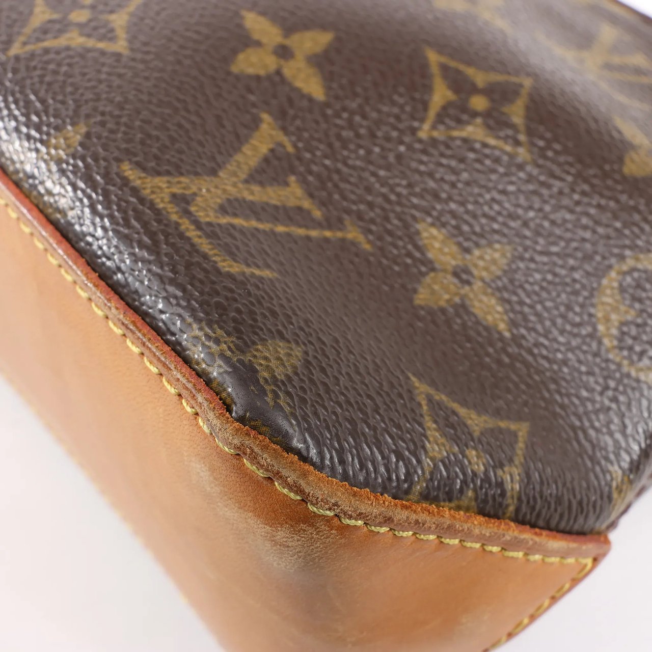 Louis Vuitton Louis Vuitton Monogram Canvas Trotteur Shoulder Bag in Brown M51240 Bruin
