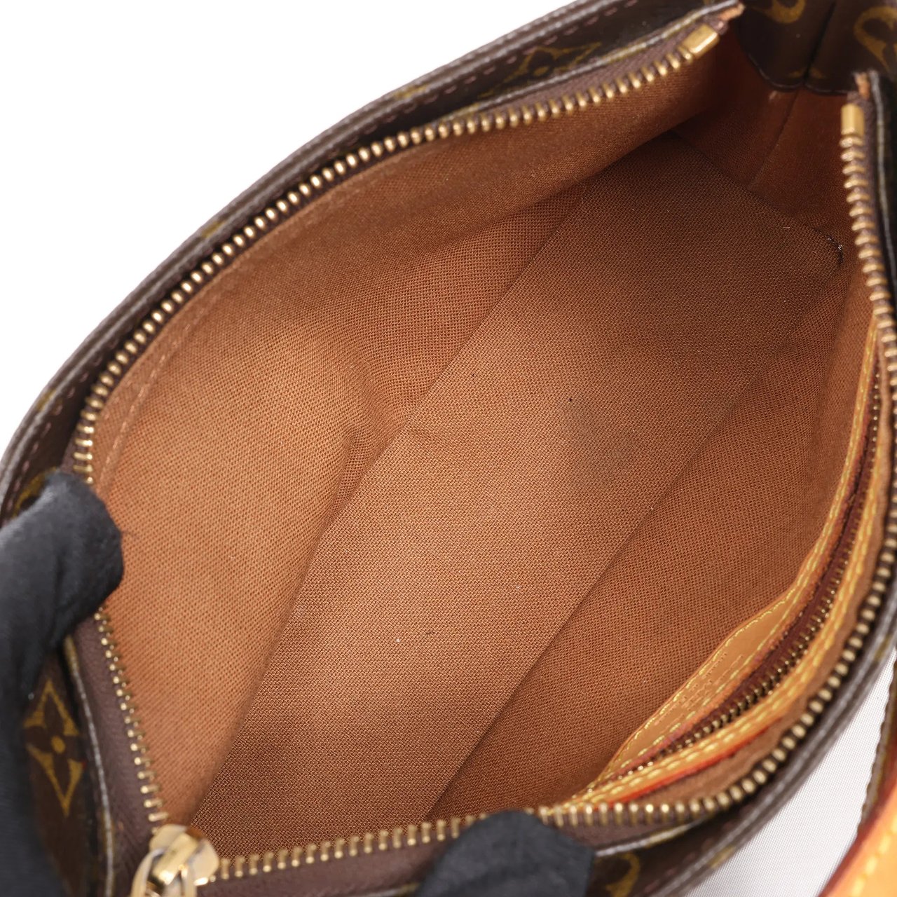 Louis Vuitton Louis Vuitton Monogram Canvas Trotteur Shoulder Bag in Brown M51240 Bruin