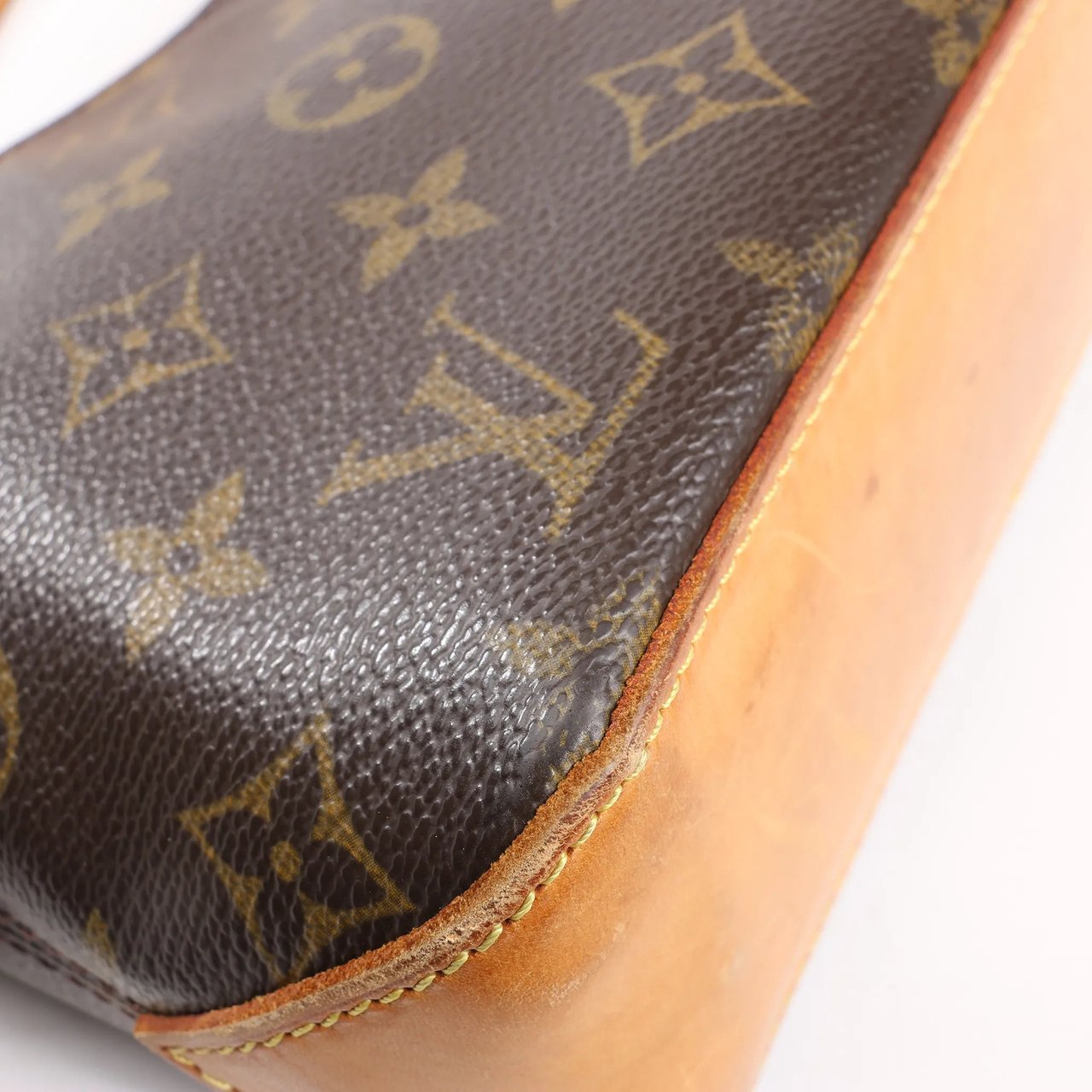 Louis Vuitton Louis Vuitton Monogram Canvas Trotteur Shoulder Bag in Brown M51240 Bruin