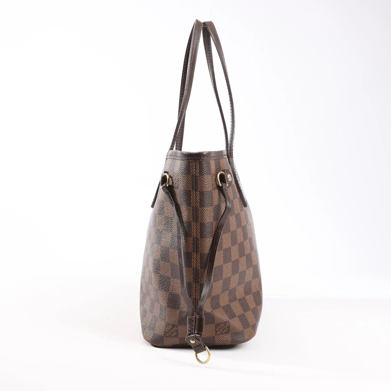 Louis Vuitton Louis Vuitton Damier Ebene Neverfull PM Shoulder Bag in Brown N51109 Bruin