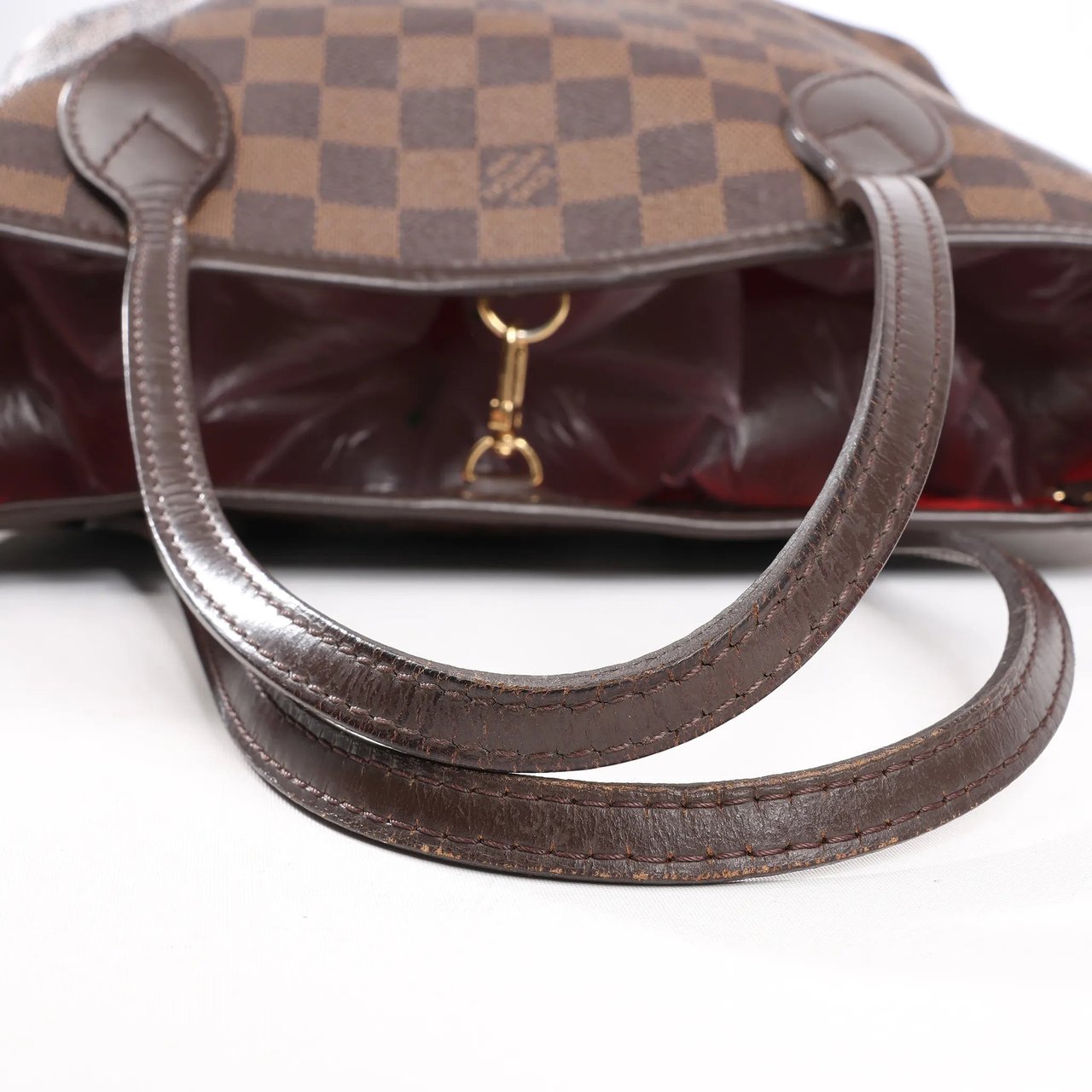 Louis Vuitton Louis Vuitton Damier Ebene Neverfull PM Shoulder Bag in Brown N51109 Bruin