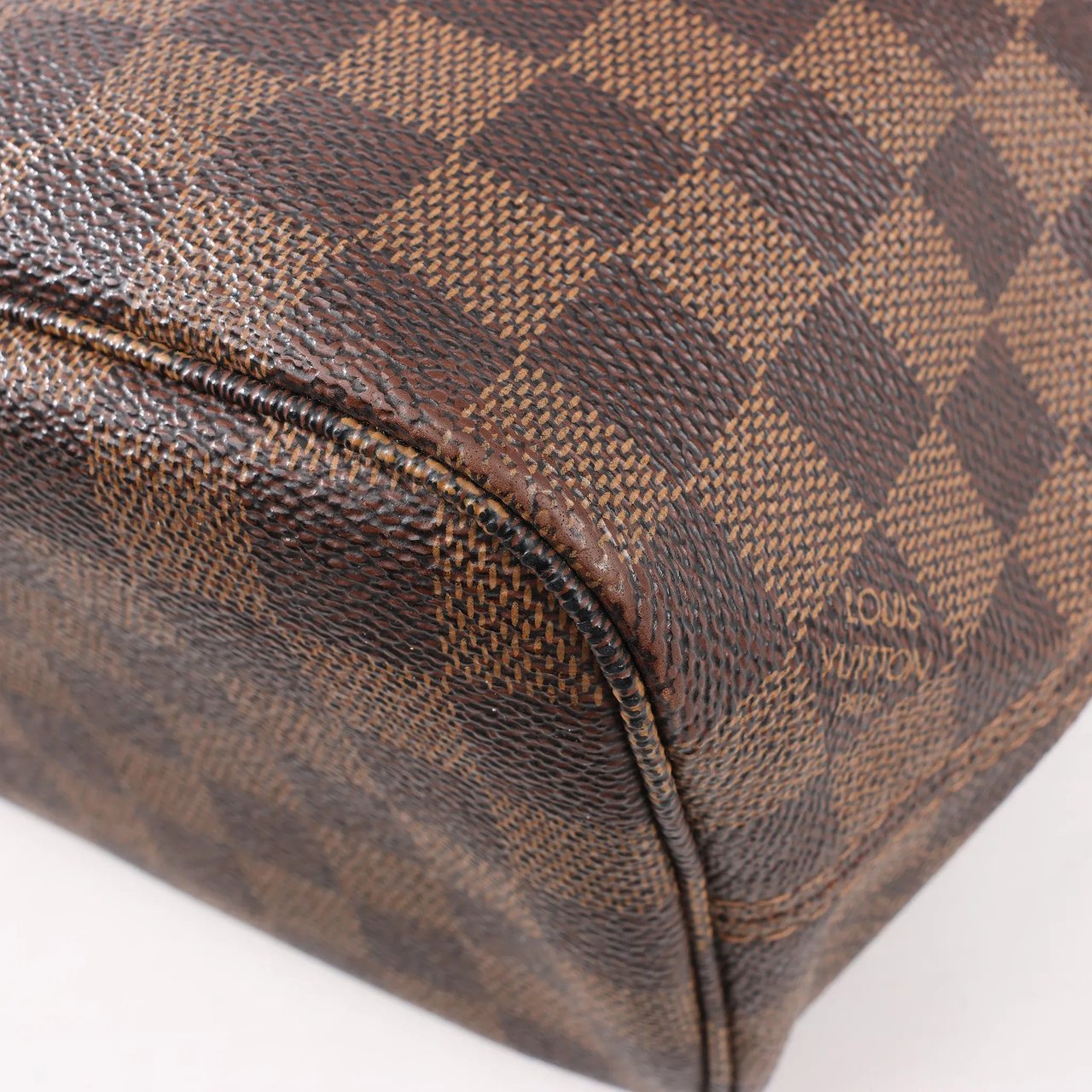 Louis Vuitton Louis Vuitton Damier Ebene Neverfull PM Shoulder Bag in Brown N51109 Bruin