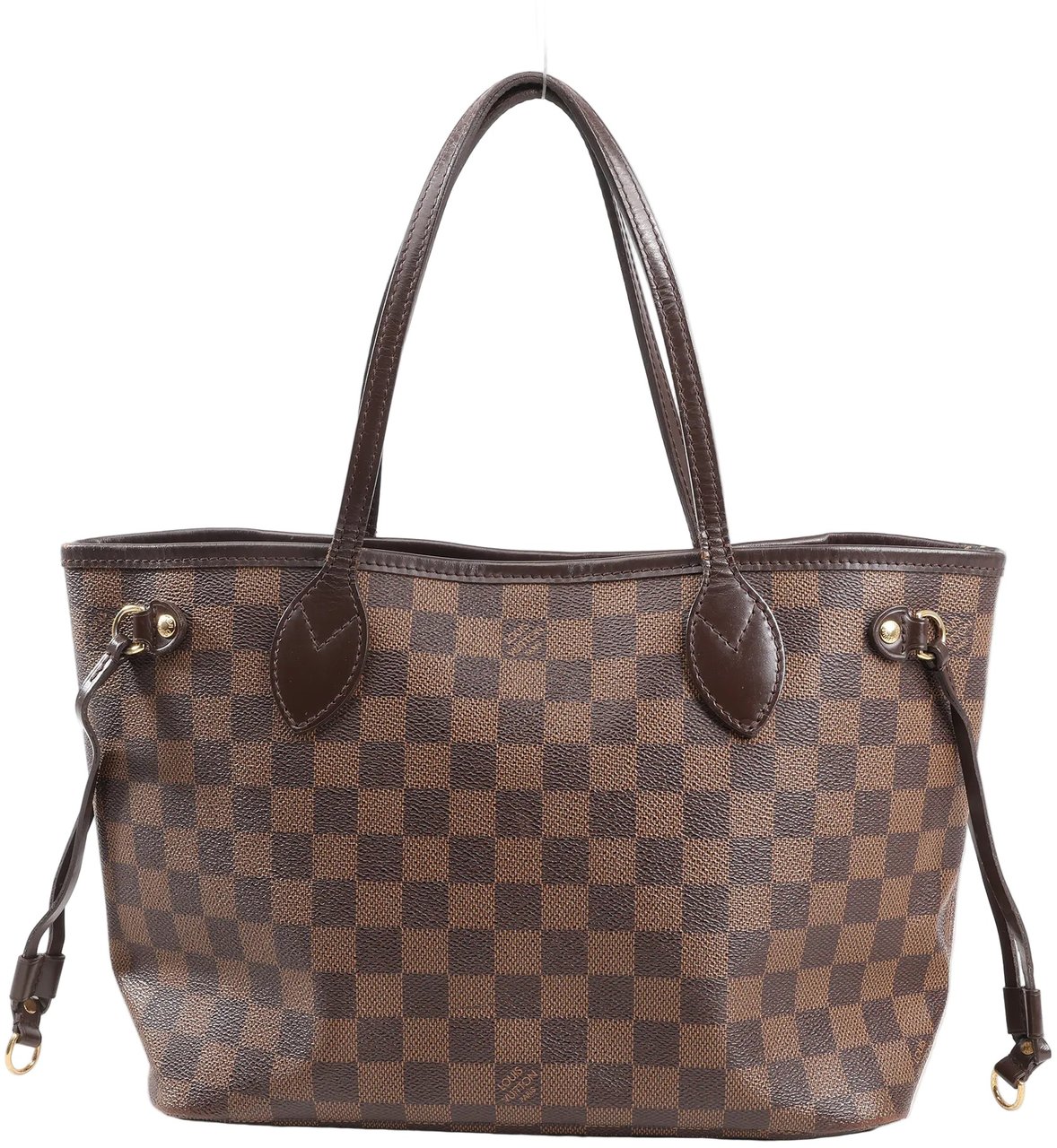 Louis Vuitton Louis Vuitton Damier Ebene Neverfull PM Shoulder Bag in Brown N51109 Bruin