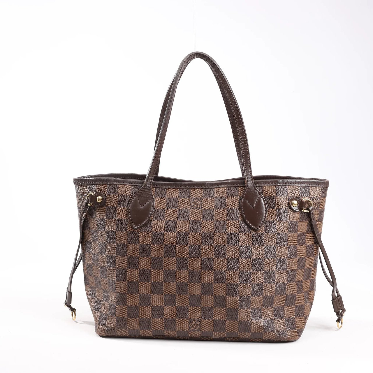 Louis Vuitton Louis Vuitton Damier Ebene Neverfull PM Shoulder Bag in Brown N51109 Bruin