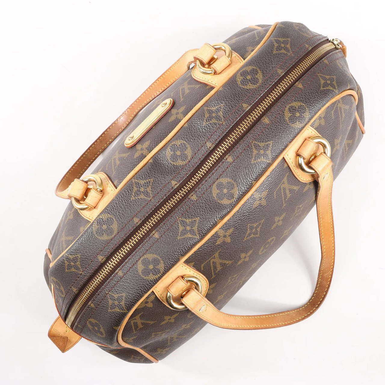 Louis Vuitton Louis Vuitton Monogram Canvas Montorgueil PM Shoulder Bag in Brown M95565 Bruin