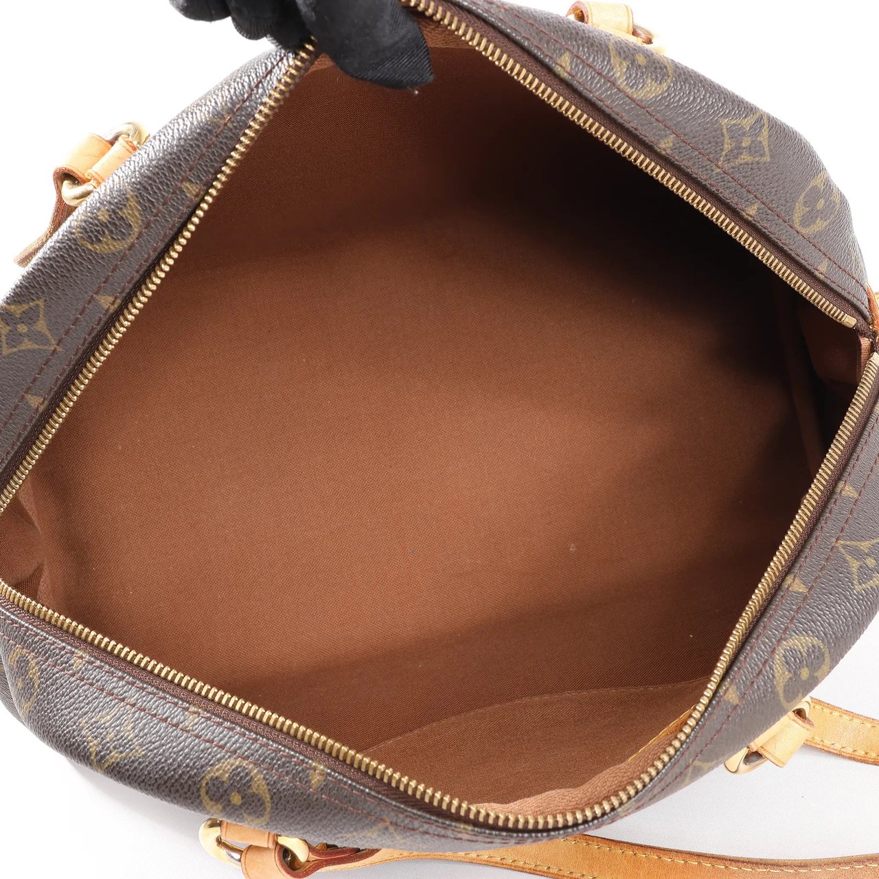 Louis Vuitton Louis Vuitton Monogram Canvas Montorgueil PM Shoulder Bag in Brown M95565 Bruin