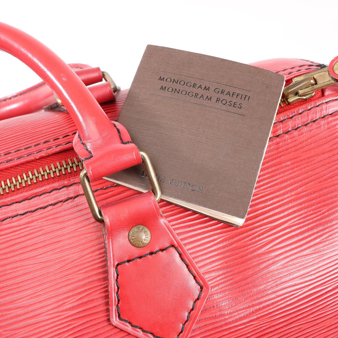 Louis Vuitton Louis Vuitton Epi leather Speedy 30 Handbag in Red M43007 Rood