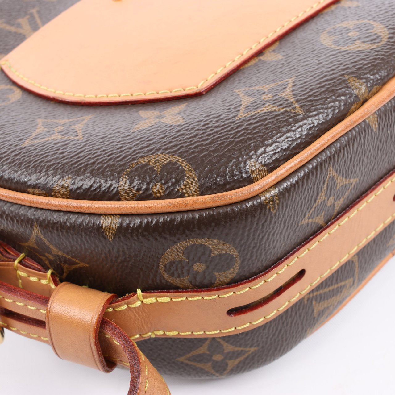 Louis Vuitton Louis Vuitton Boite Chapeau Souple MM Monogram Leather Sholder Bag M45647 Bruin