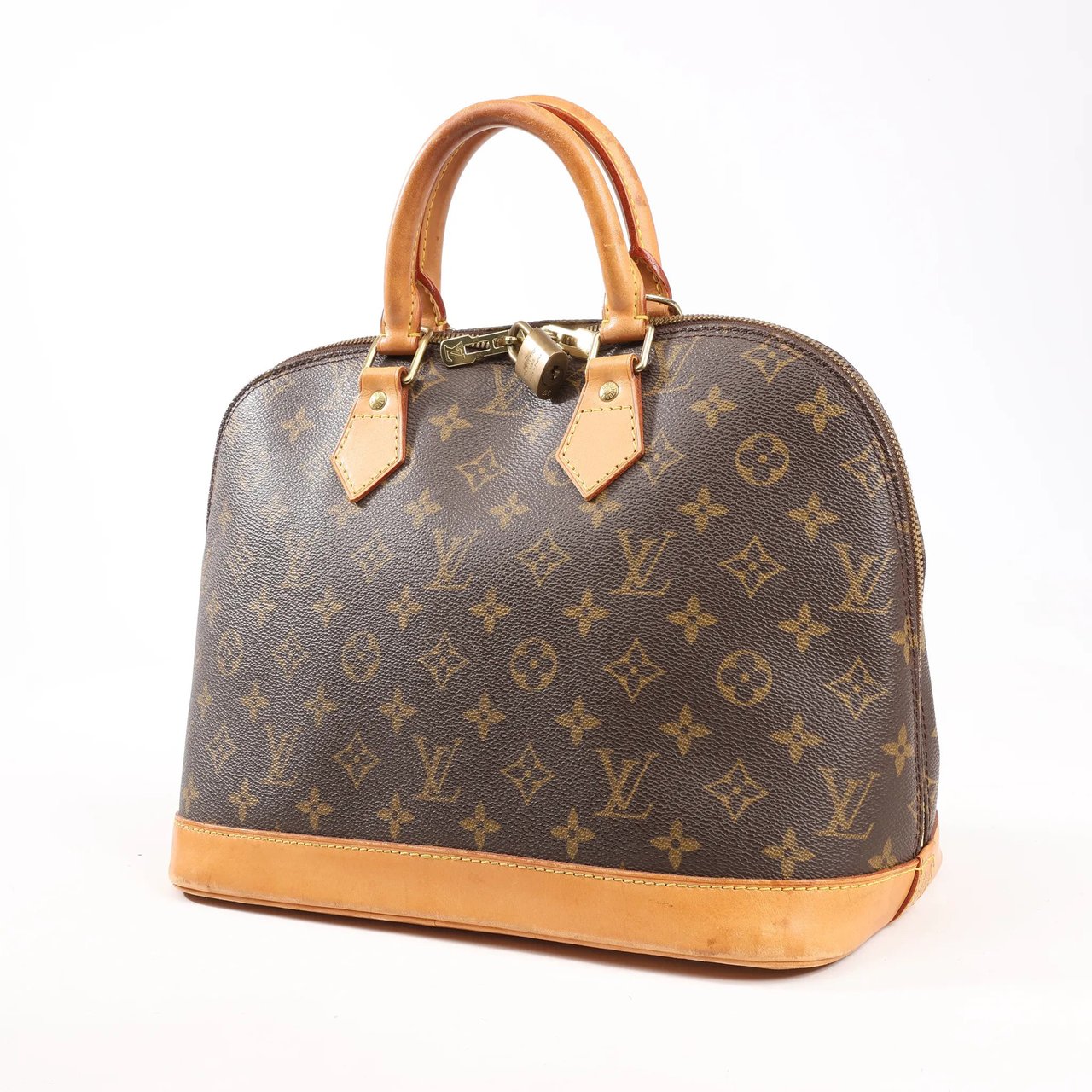 Louis Vuitton Louis Vuitton Monogram Canvas Alma PM Handbag in Brown M51130 Bruin