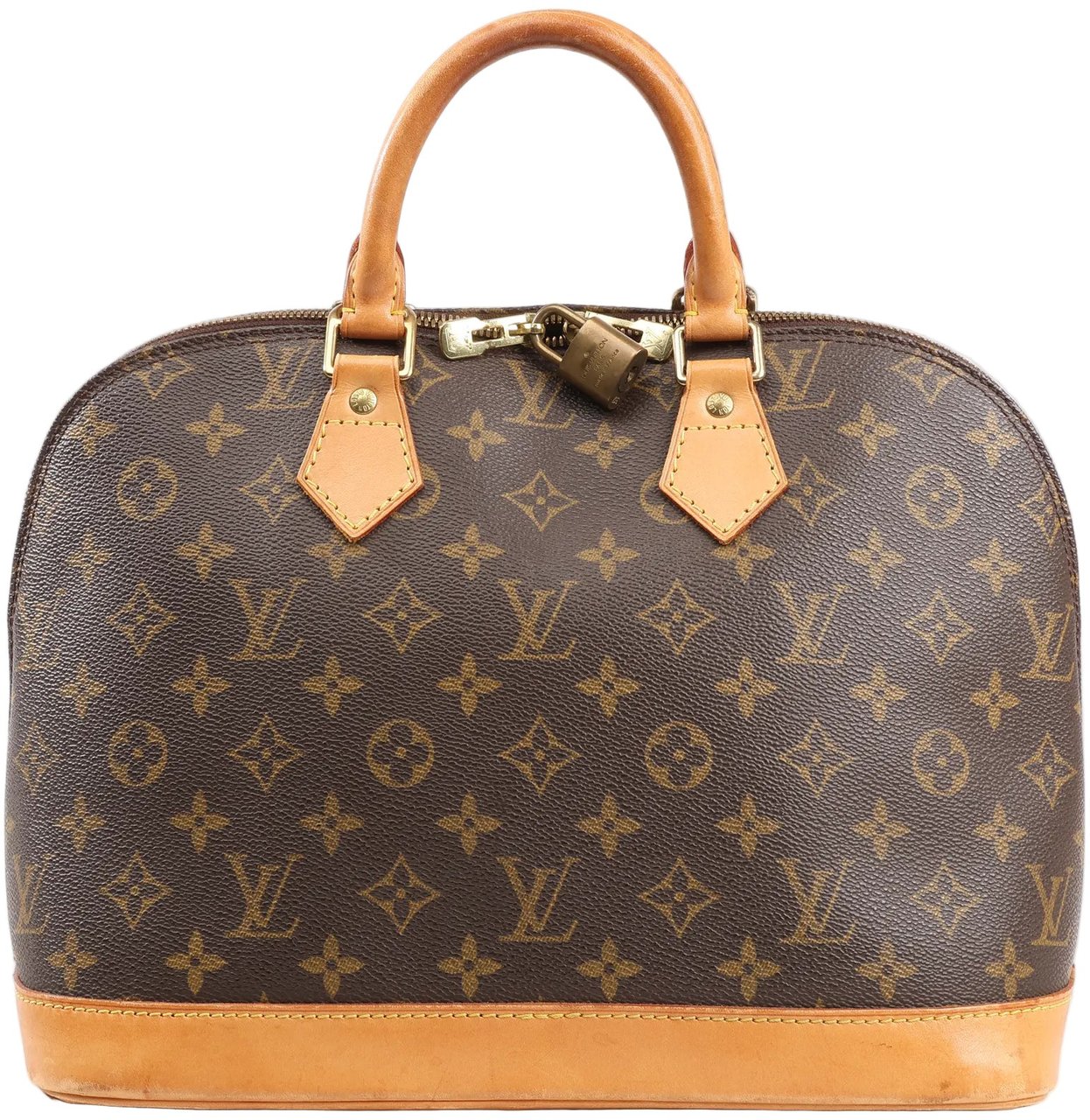 Louis Vuitton Louis Vuitton Monogram Canvas Alma PM Handbag in Brown M51130 Bruin
