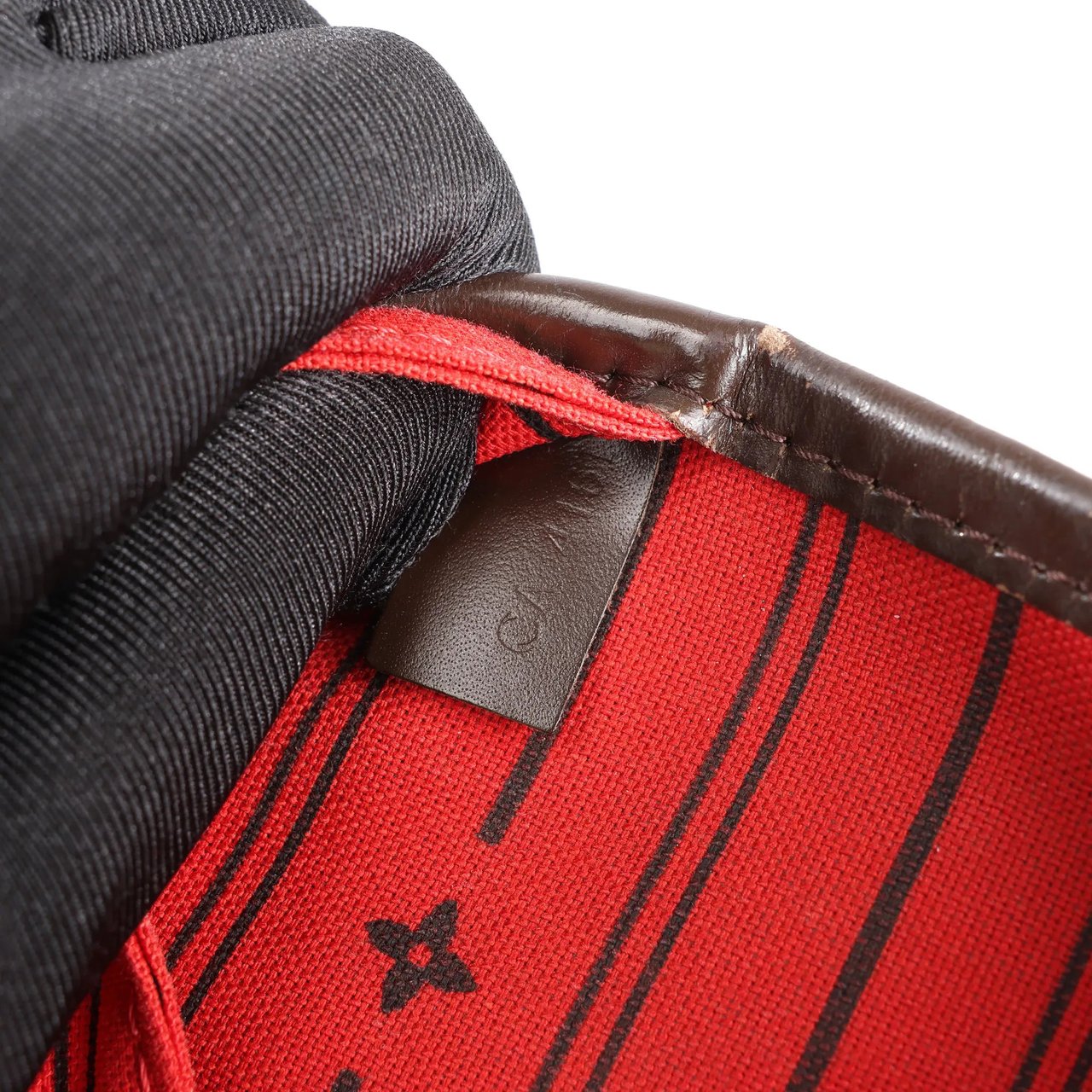 Louis Vuitton Louis Vuitton Damier Ebene Neverfull MM Shoulder Bag in Brown N51105 Bruin