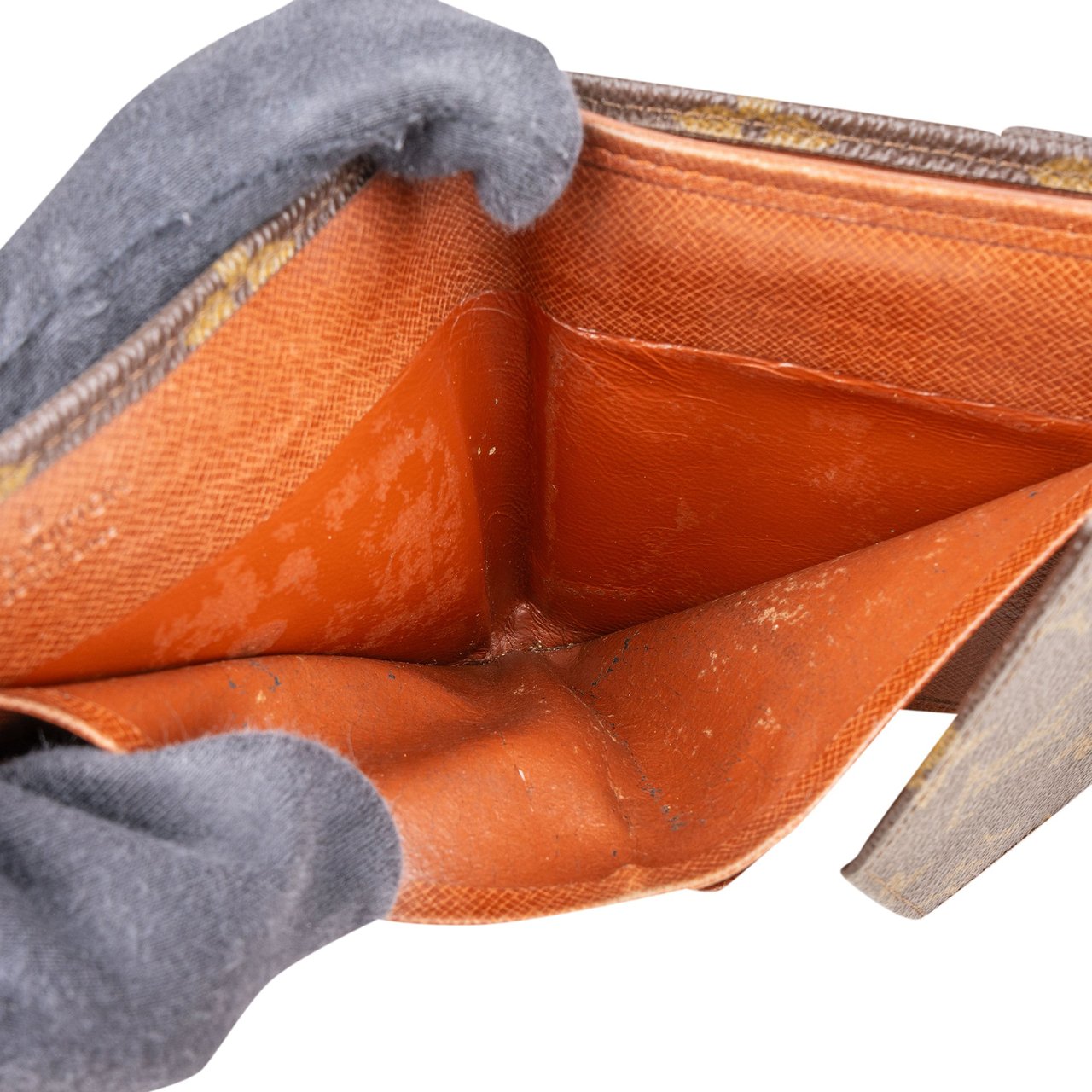 Louis Vuitton Louis Vuitton Canvas Monogram Elise Wallet Bruin