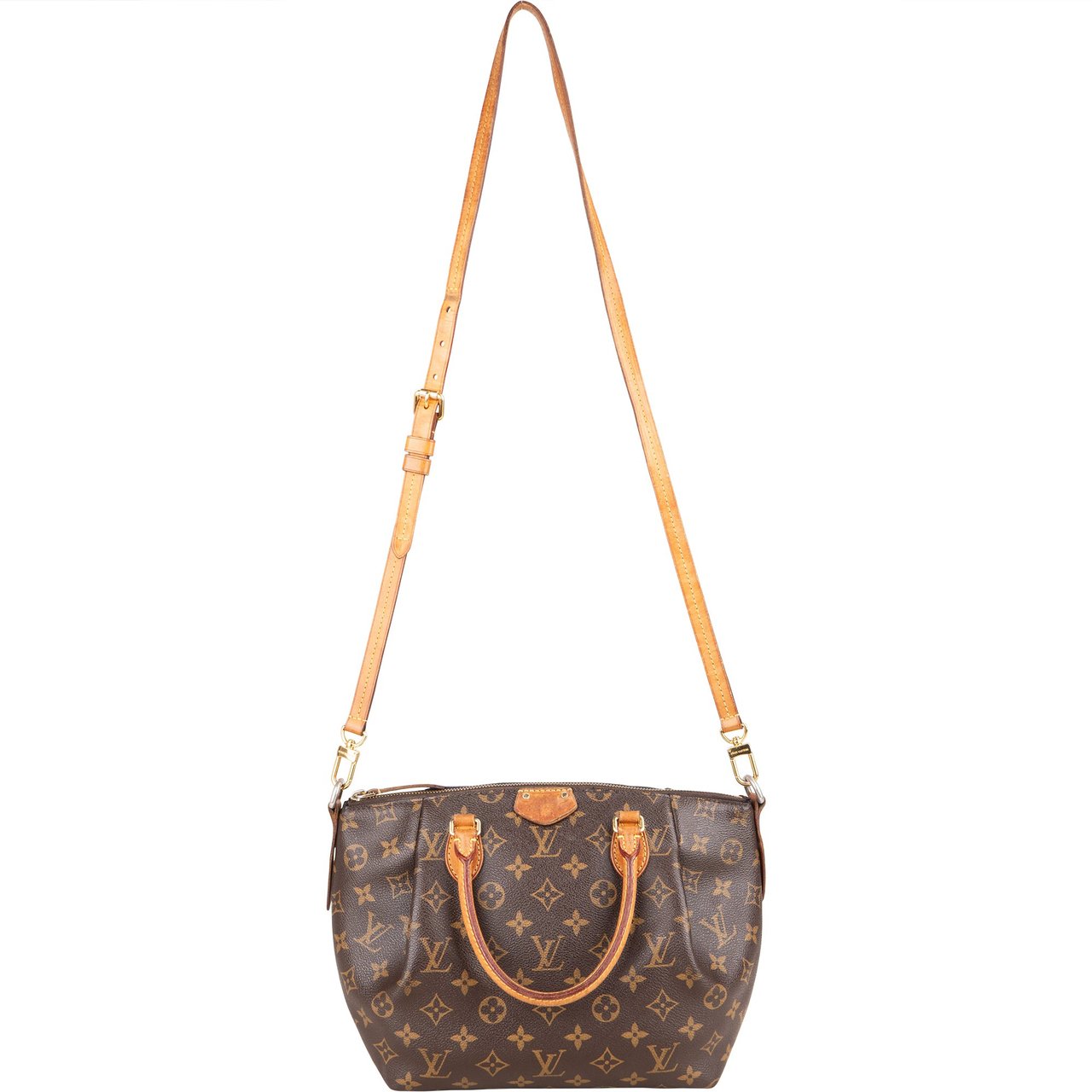 Louis Vuitton Louis Vuitton Canvas Monogram Turenne PM Handbag Bruin