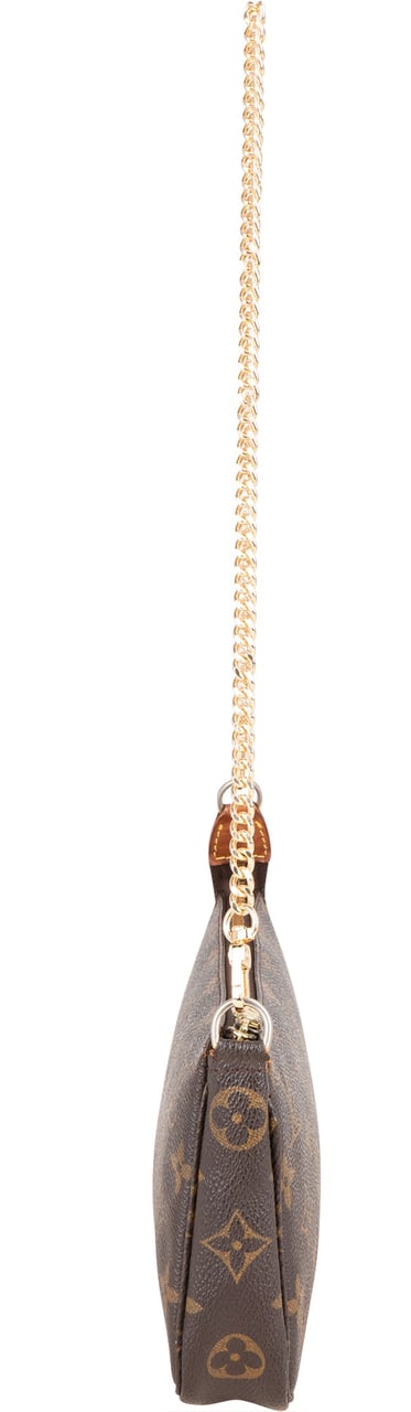 Louis Vuitton Louis Vuitton Canvas Monogram Pochette Accessoire Shoulder Bag Bruin