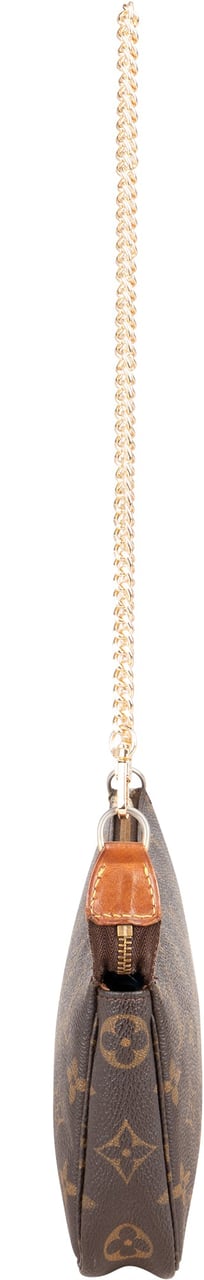 Louis Vuitton Louis Vuitton Canvas Monogram Pochette Accessoire Shoulder Bag Bruin