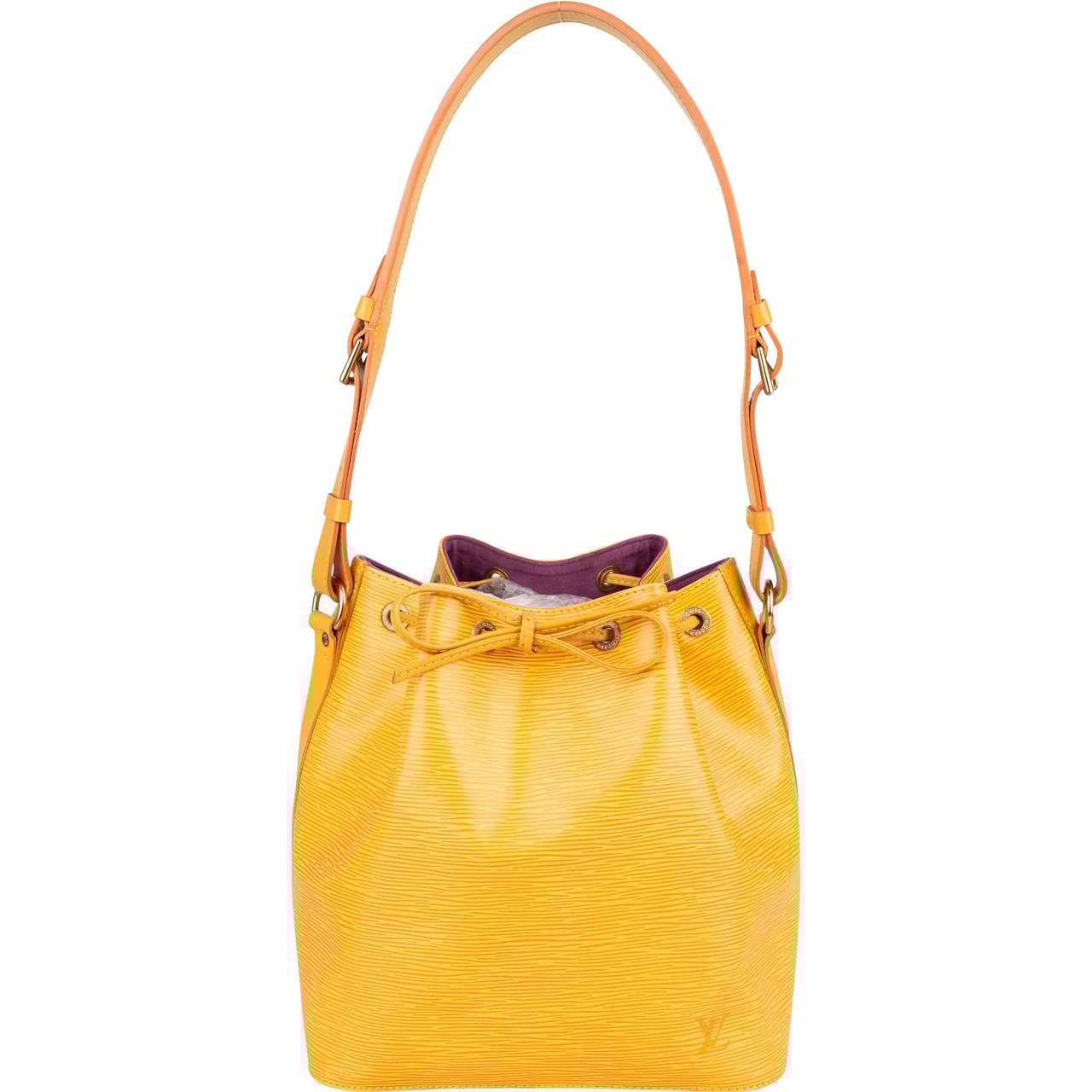 Louis Vuitton Louis Vuitton Jaune Epi Leather Sac Noe Petit Shoulder Bag Geel