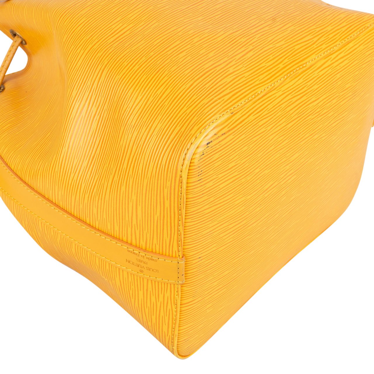 Louis Vuitton Louis Vuitton Jaune Epi Leather Sac Noe Petit Shoulder Bag Geel