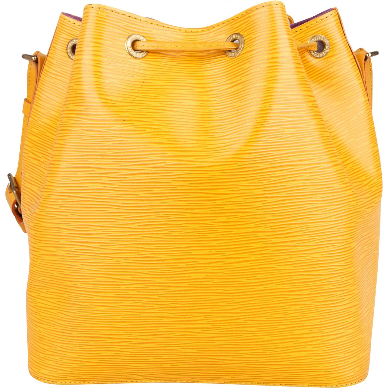 Louis Vuitton Louis Vuitton Jaune Epi Leather Sac Noe Petit Shoulder Bag Geel