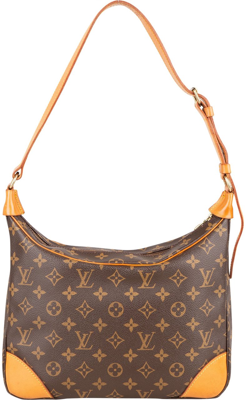 Louis Vuitton Louis Vuitton Canvas Monogram Boulogne Crossbody Bag Bruin