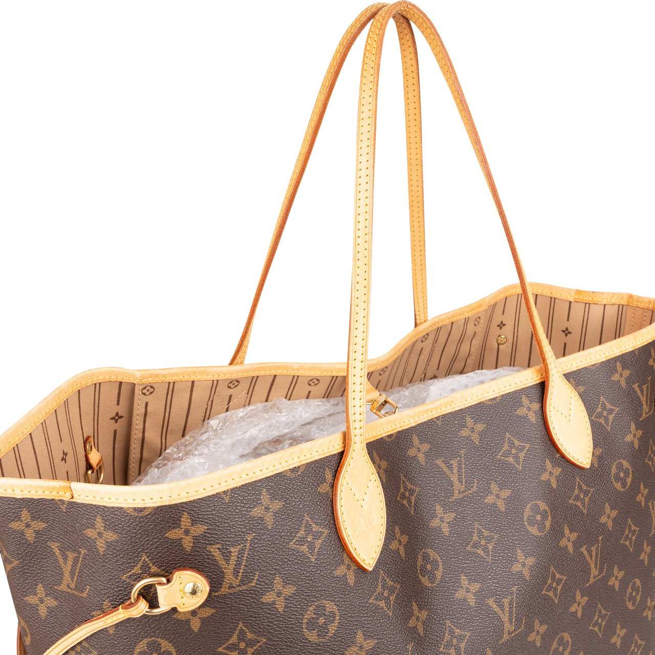 Louis Vuitton Louis Vuitton Canvas Monogram Neverfull GM Shopper Handbag Bruin