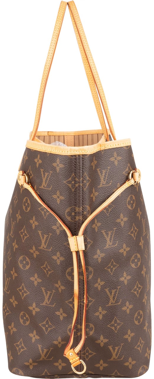 Louis Vuitton Louis Vuitton Canvas Monogram Neverfull GM Shopper Handbag Bruin